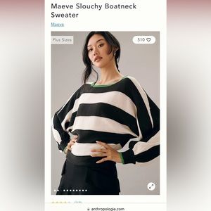 Maeve Slouchy Boatneck Sweater